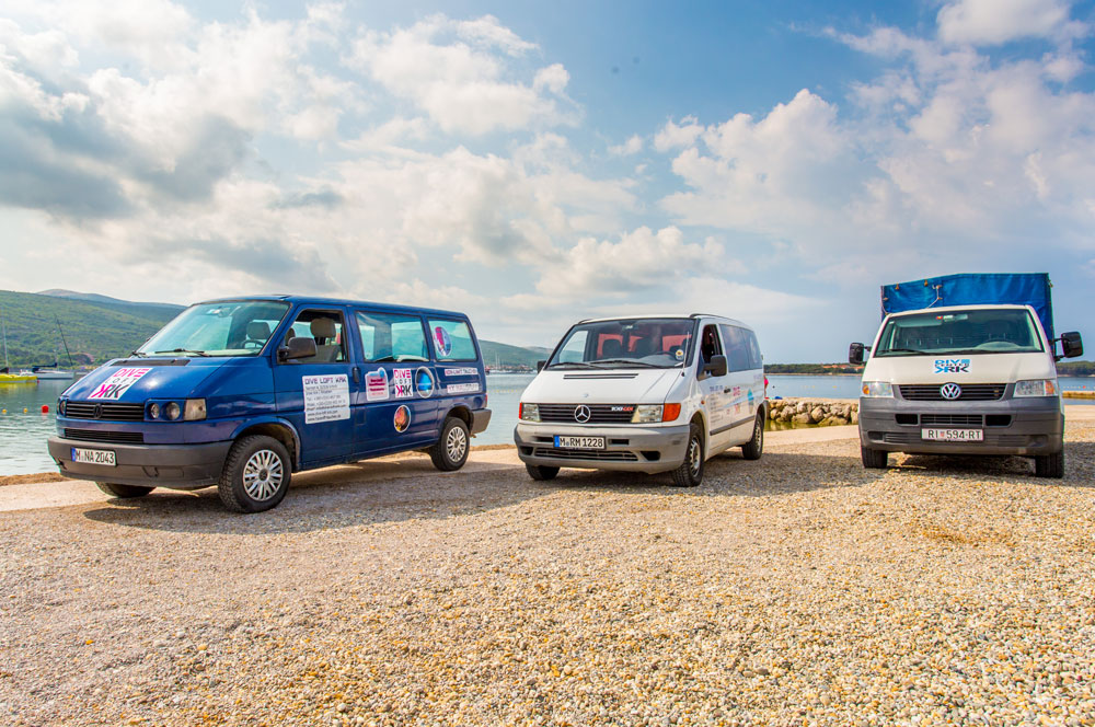 Vehicles | DIVE LOFT KRK | Croatia