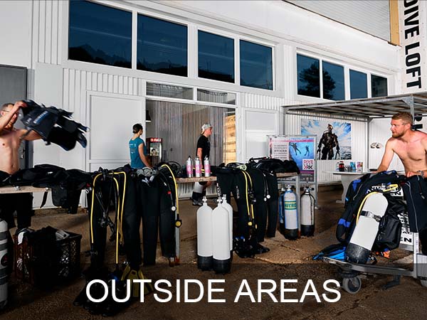 Outdoor Area | DIVE LOFT KRK | Croatia